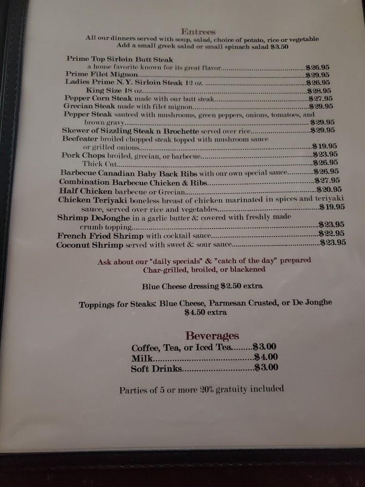 Stacy's Cafe Menu image 2